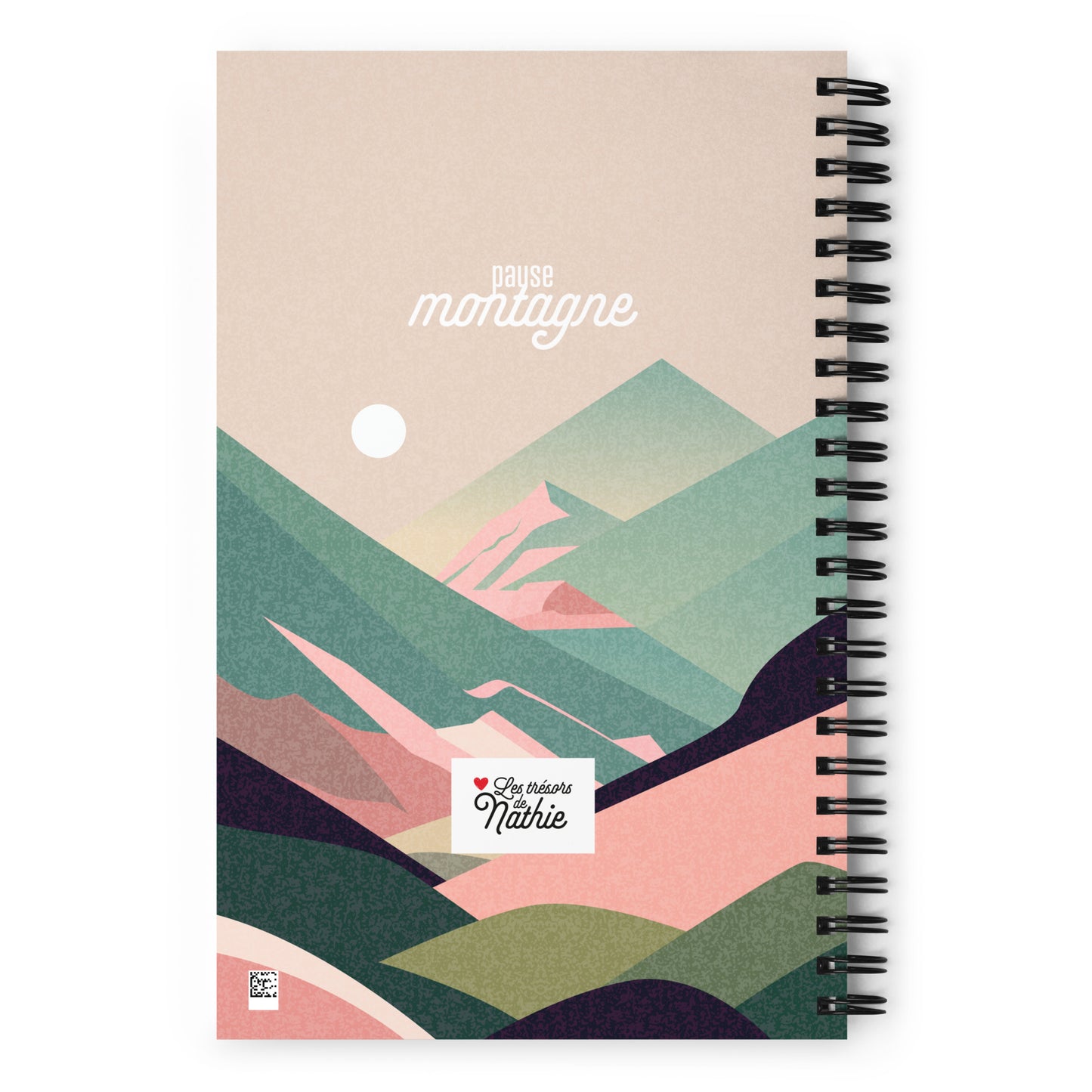 "Pause montagne" - Carnet à spirales