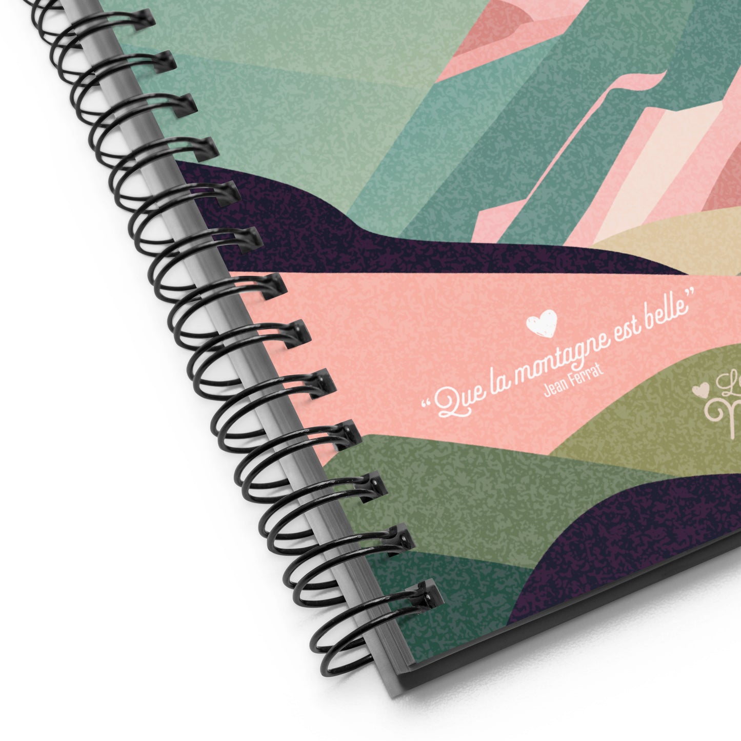 "Pause montagne" - Carnet à spirales