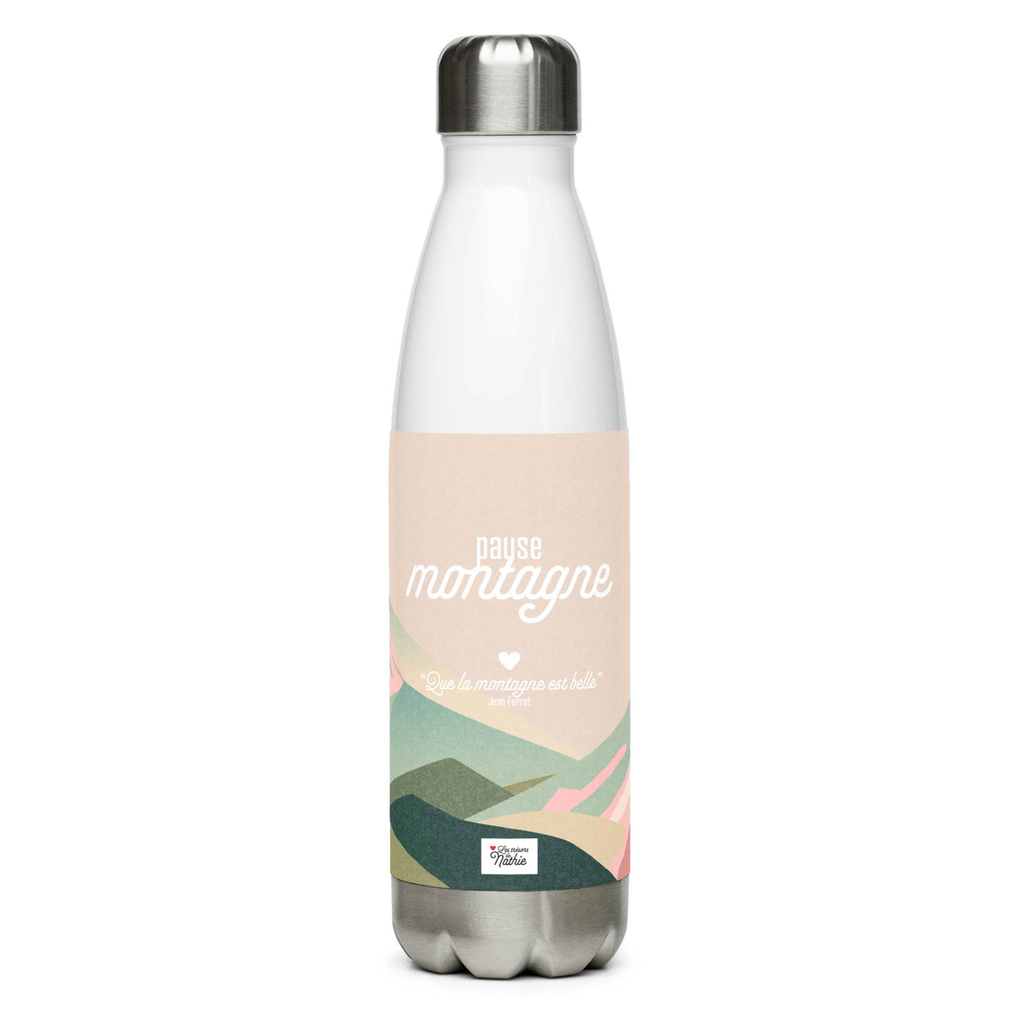 "Pause montagne" - Bouteille isotherme