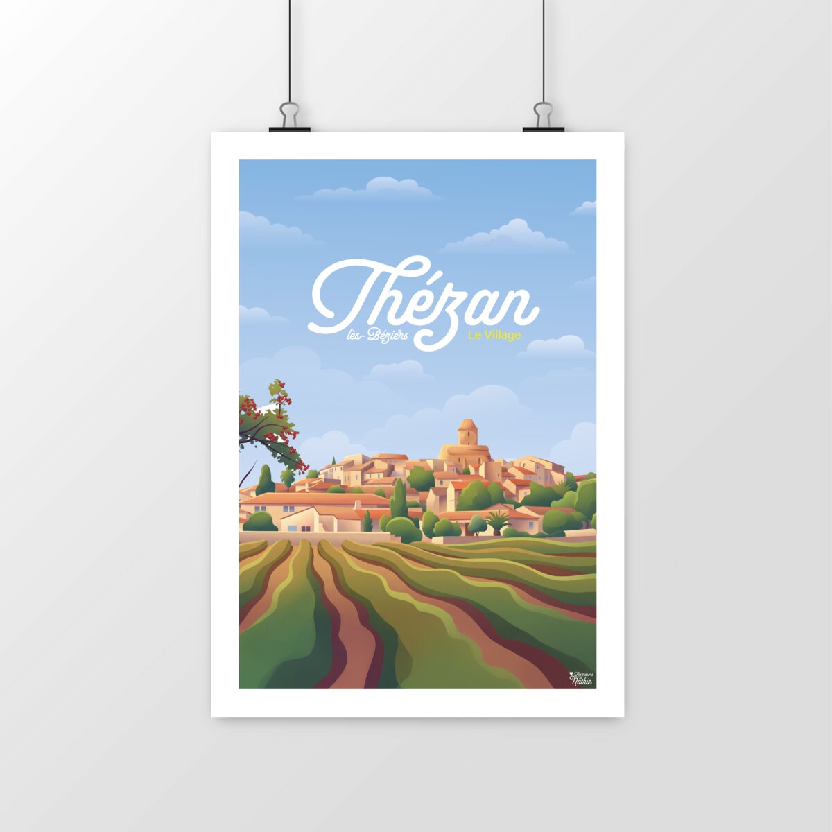 THEZAN-LES-BEZIERS - Le Village - portrait