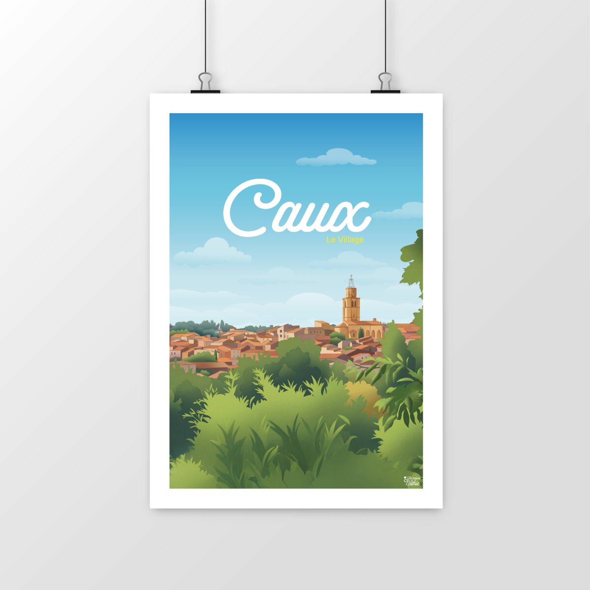 CAUX - Le Village - portrait