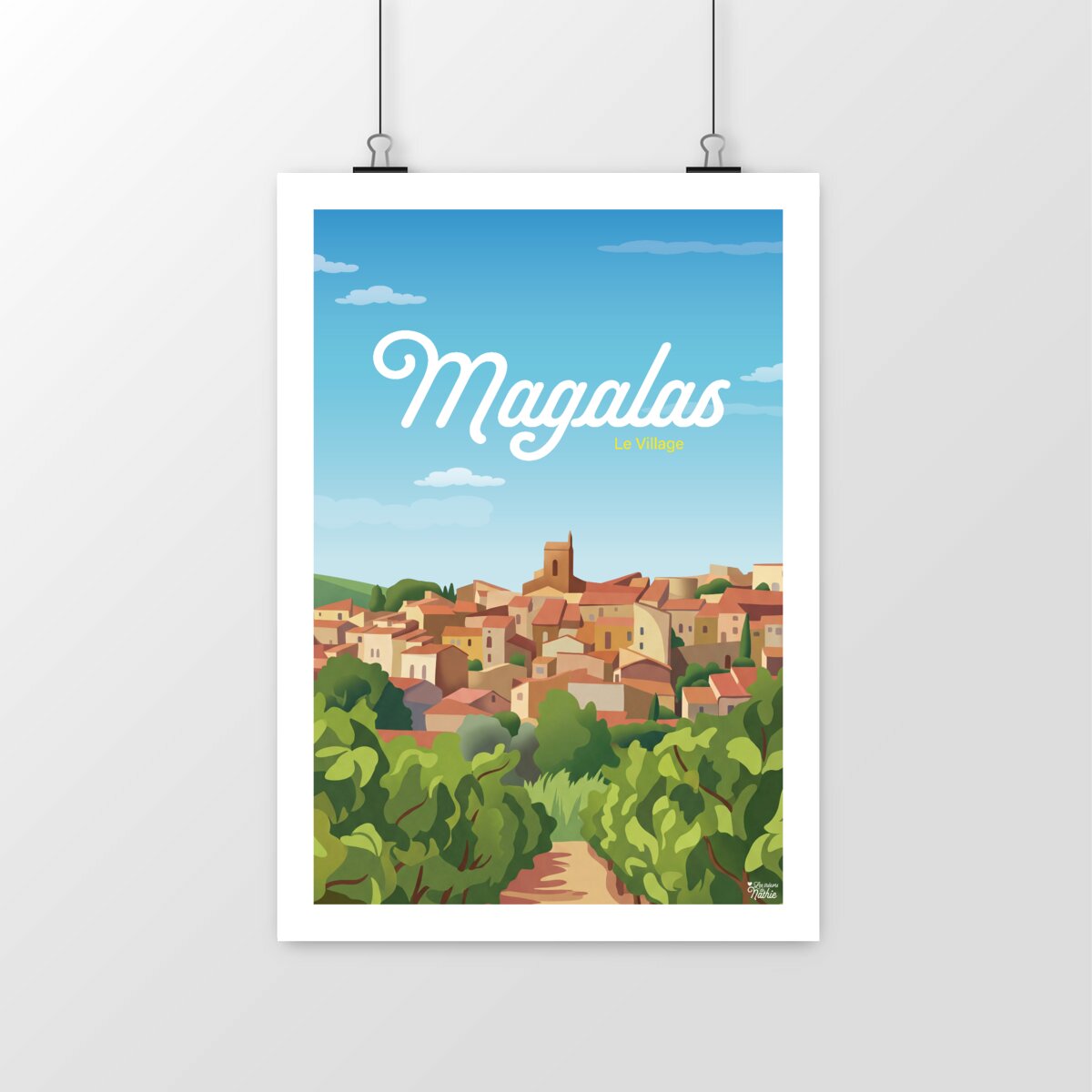 MAGALAS - Le Village - portrait